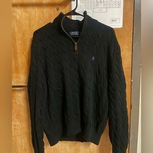 Polo Ralph Lauren Cable Knit 1/4 zip Sweater